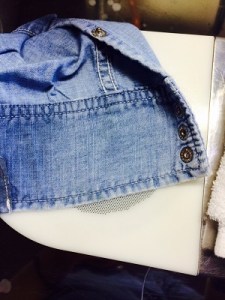 デニムシャツ②