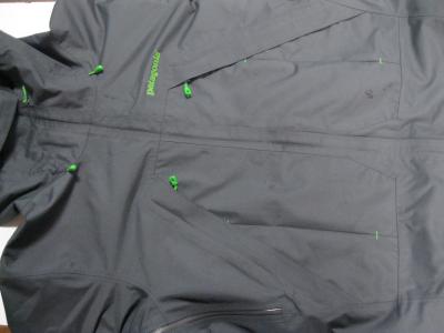 パタゴニアストームジャケット（Patagonia Storm Jacket）袖の油染み