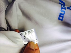 ウインド油しみラベル