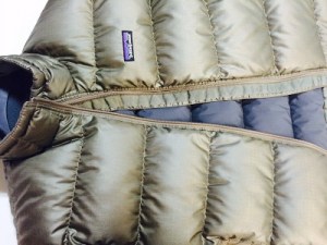 パタゴニアダウンベスト仕上がり①