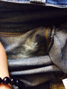 リージーンズ裏から