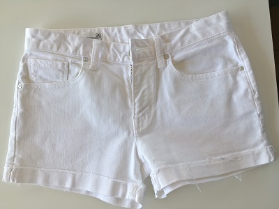 色移りショートパンツ②